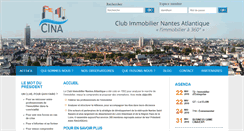 Desktop Screenshot of cina.fr