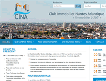 Tablet Screenshot of cina.fr